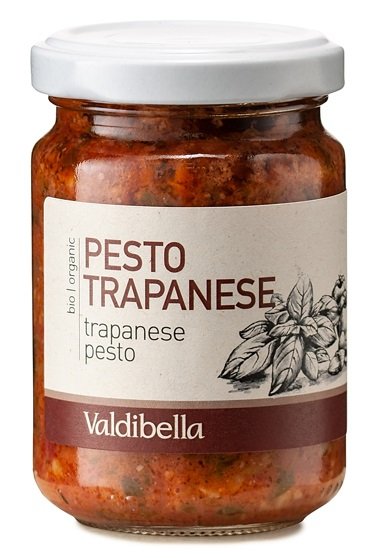 Bio-Pesto Trapanese-Bio-Pesto Trapanese aus Fairem Handel von Valdibella-Fairer Handel ohne Mafia in Europa und Italien-Fairtrade Bio-Pesto Trapanese von Bauern aus Sizilien
